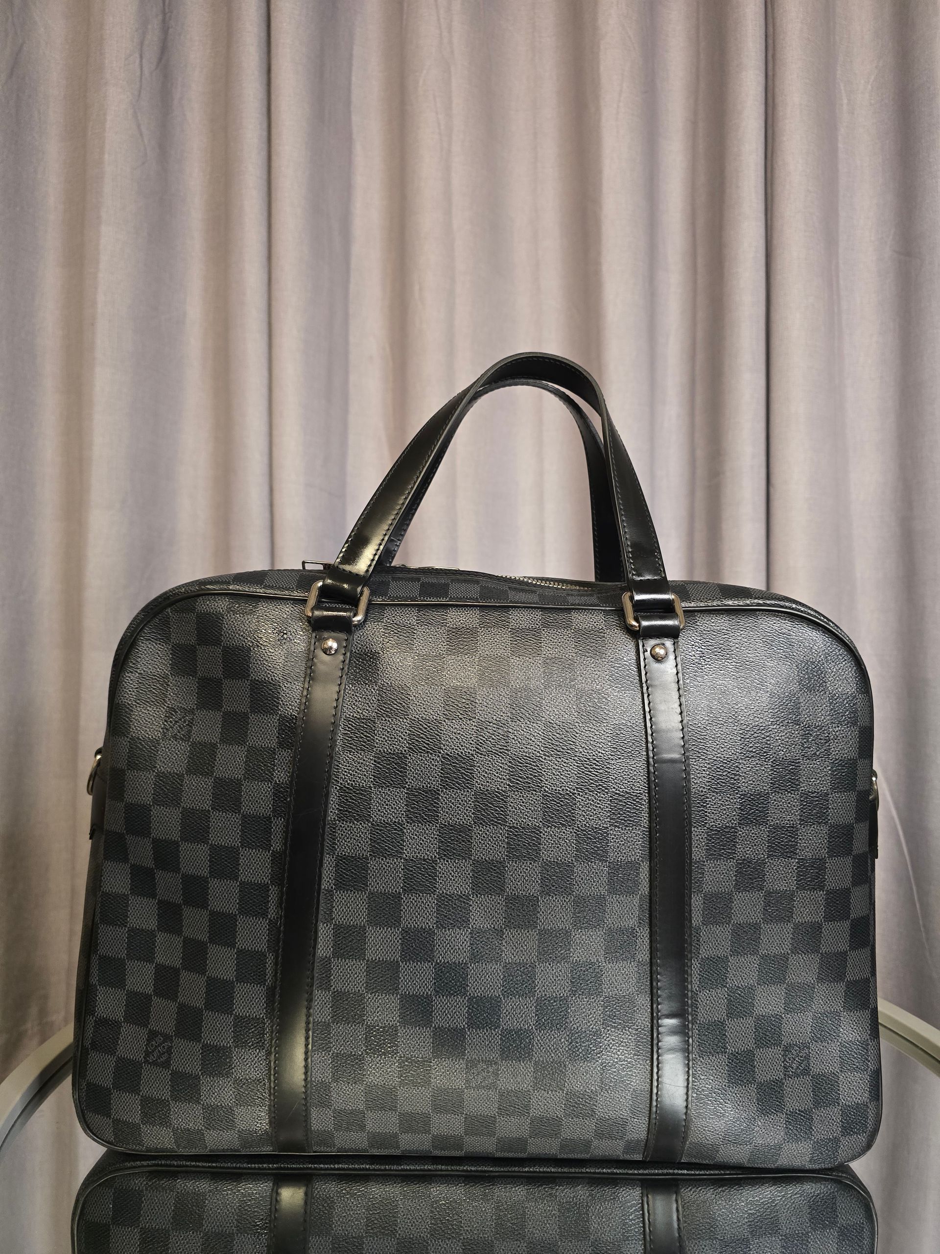 Louis Vuitton Jorn Damier Graphite Laptop Bag