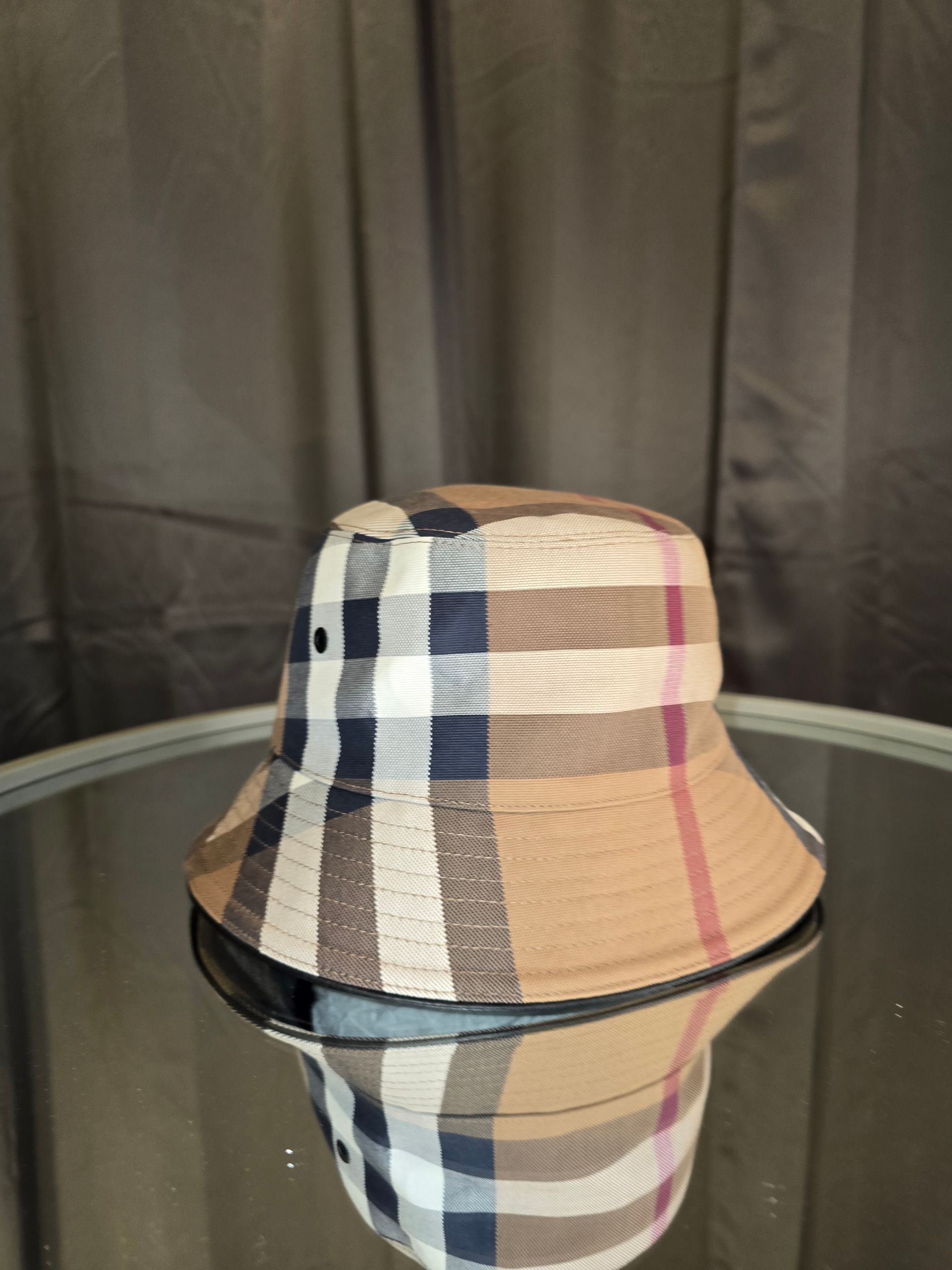 Burberry Checkered Bucket Hat