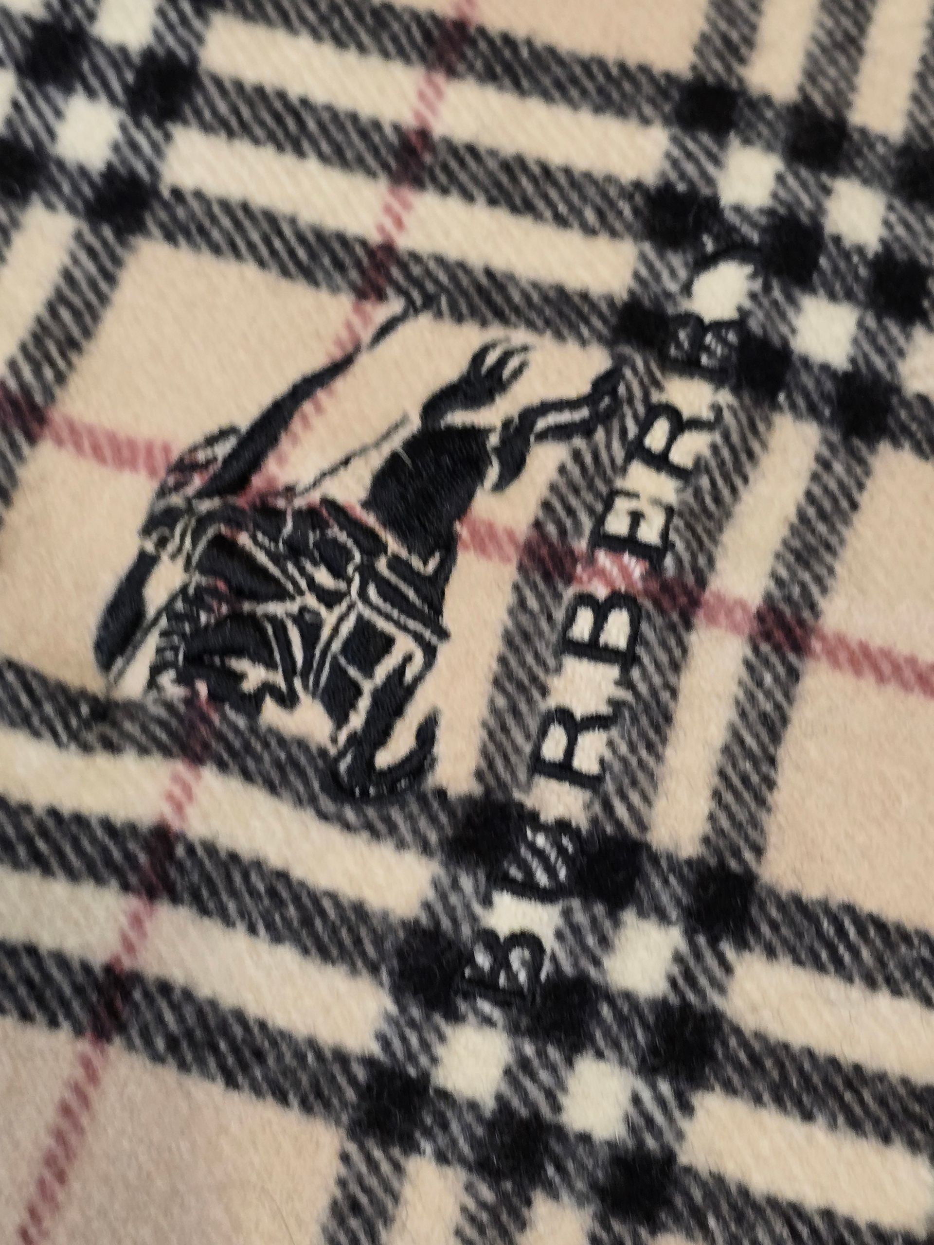 Burberry Wool Muffler Scarf