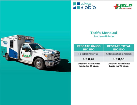 Ambulancias HELP, rescate ambulancia con equipos móviles