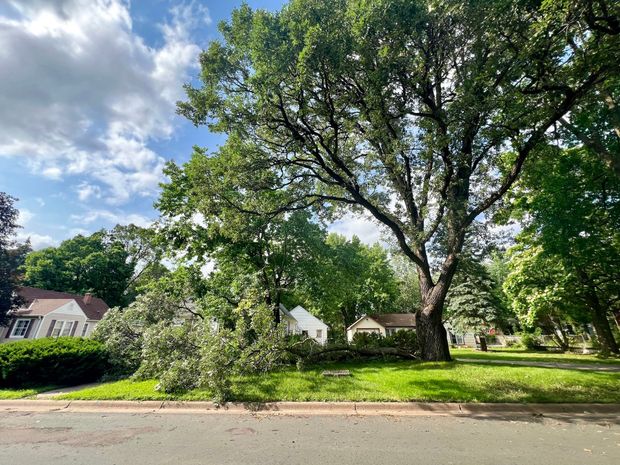 A storm damage cleanup in White Lake, MI by Chop N Drop Tree Service