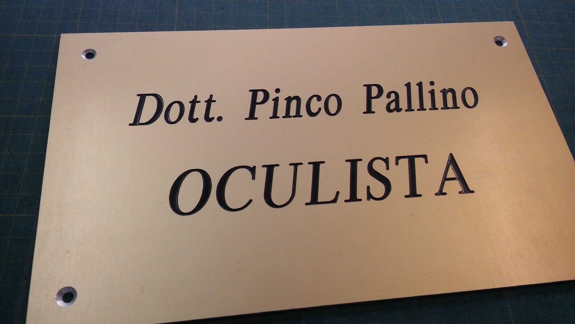 targhe personalizzate