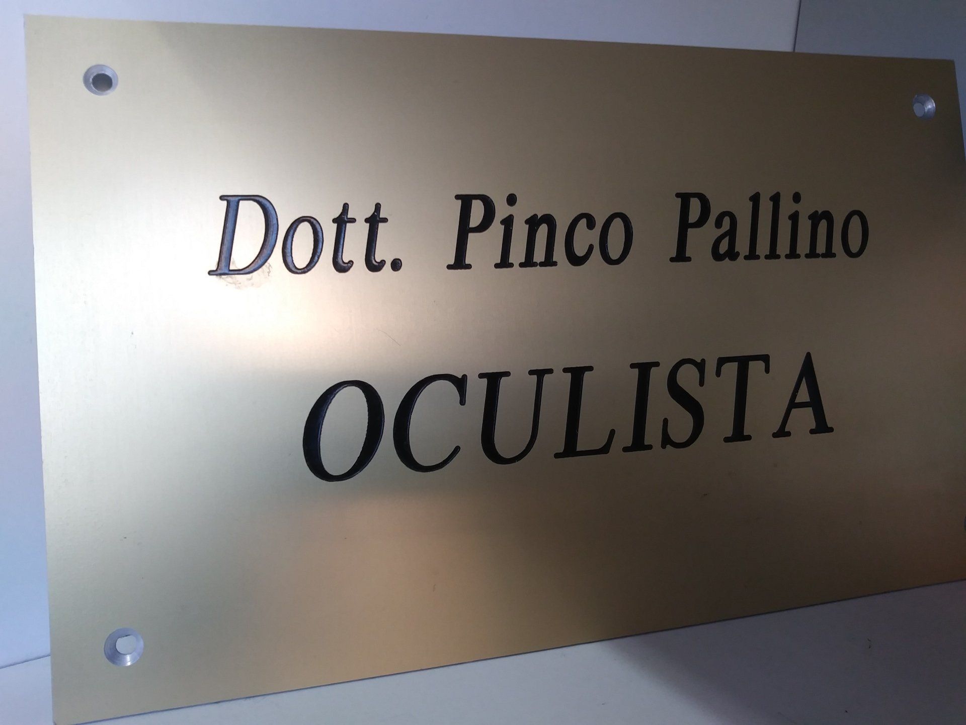 targhe personalizzate