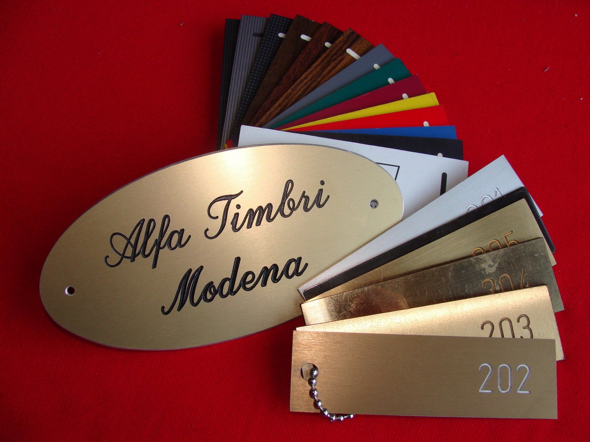 targhe personalizzate