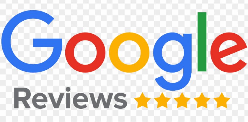 The google reviews logo is on a transparent background.