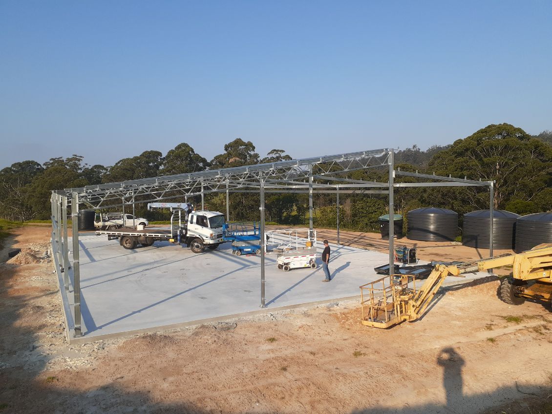 Trailer Tuck On The Construction Site - Handrails in Shoalhaven, NSW