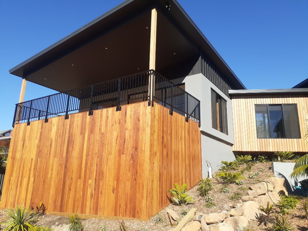 Outside The Wooden Balcony - Handrails in Shoalhaven, NSW