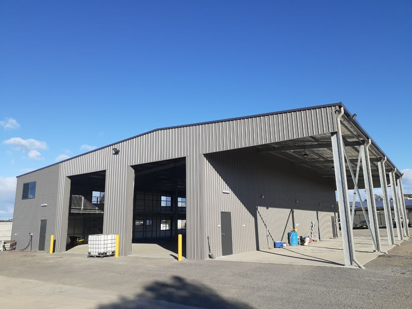 Industrial and Commercial Steel Building - Handrails in Shoalhaven, NSW