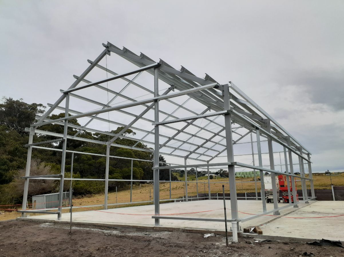 Under Construction Roof Metal Frame - Handrails in Shoalhaven, NSW