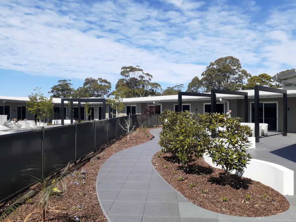 Residential Landscaping Under Construction - Handrails in Shoalhaven, NSW