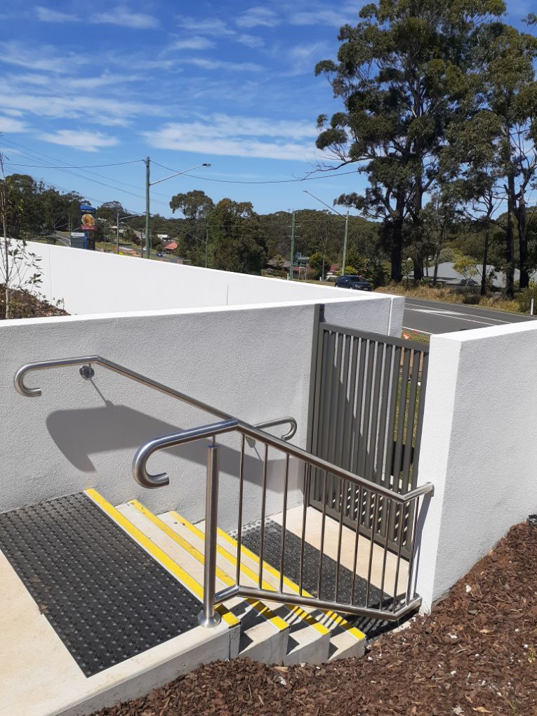 Aluminum Handrails and Small Gate - Handrails in Shoalhaven, NSW