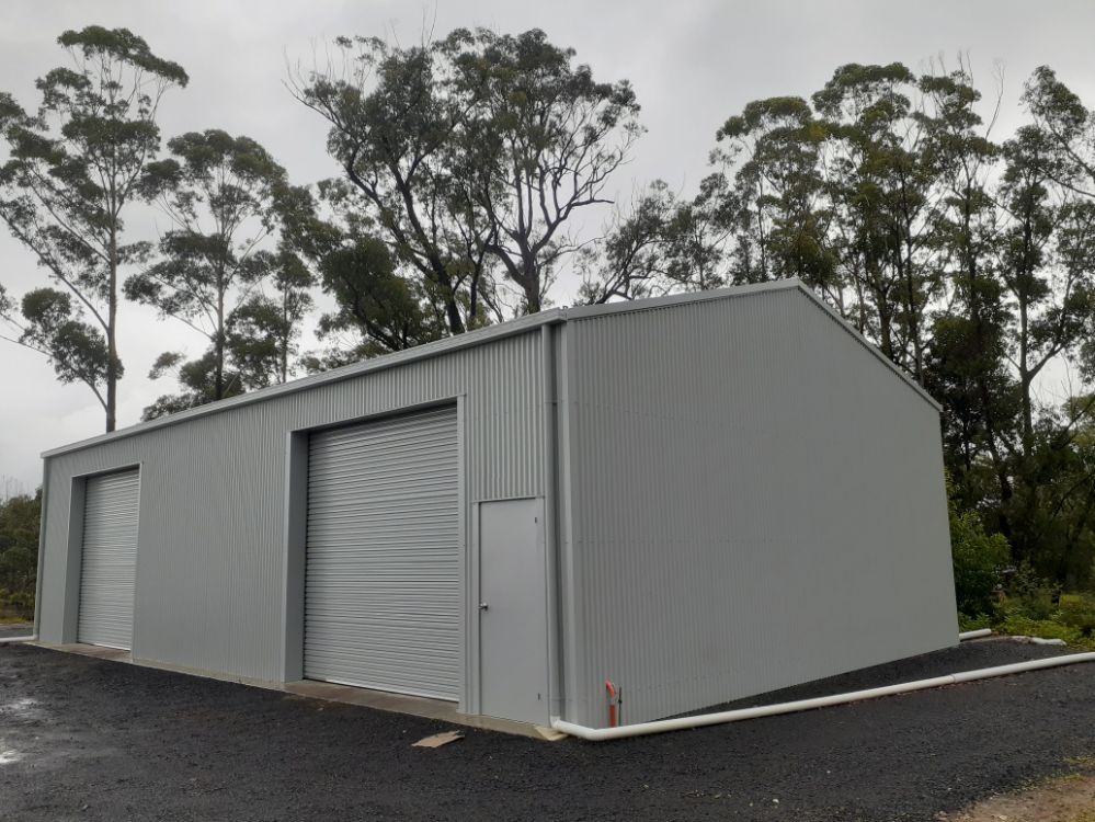 Newly Constructed Shed - Handrails in Shoalhaven, NSW
