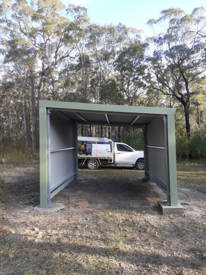 Full View of Agricultural Sheds - Handrails in Shoalhaven, NSW