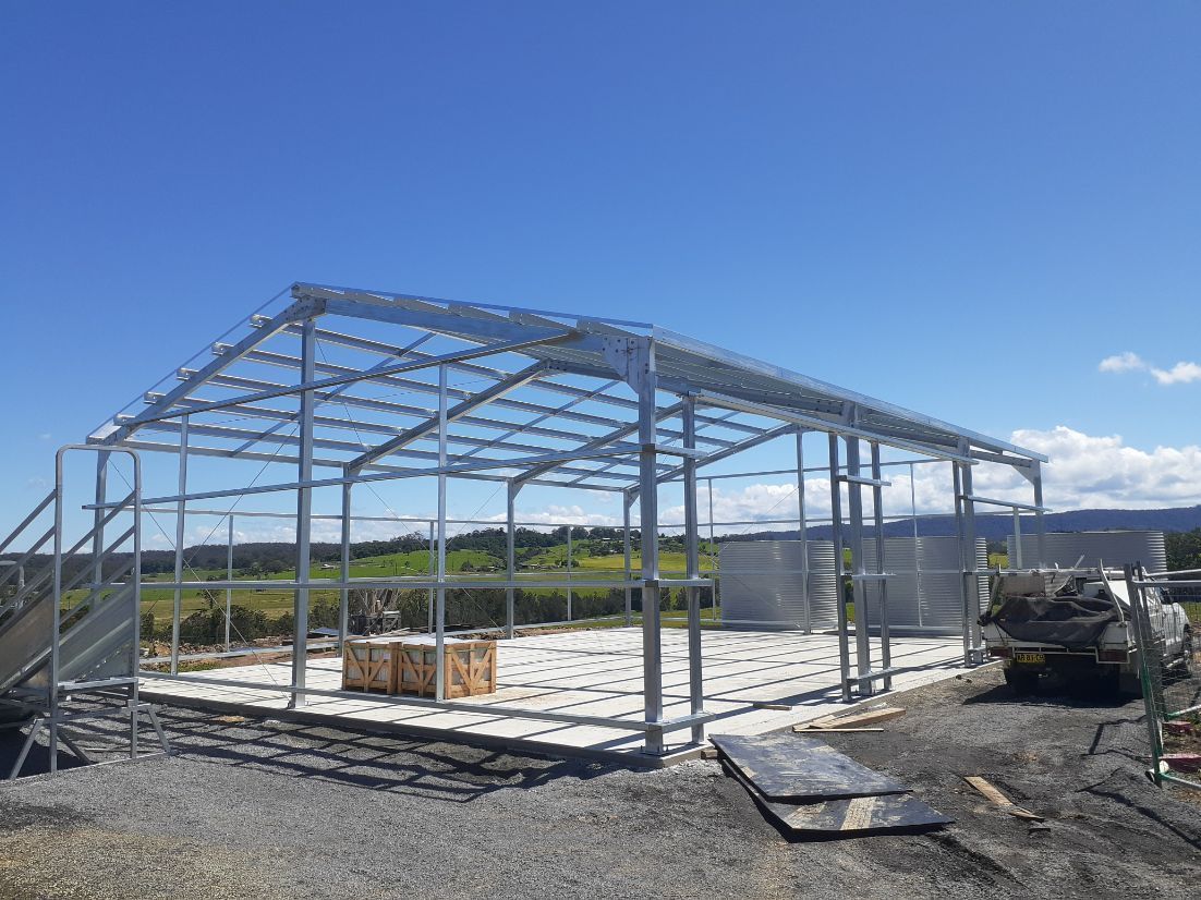 Commercial Building Under Construction  - Handrails in Shoalhaven, NSW