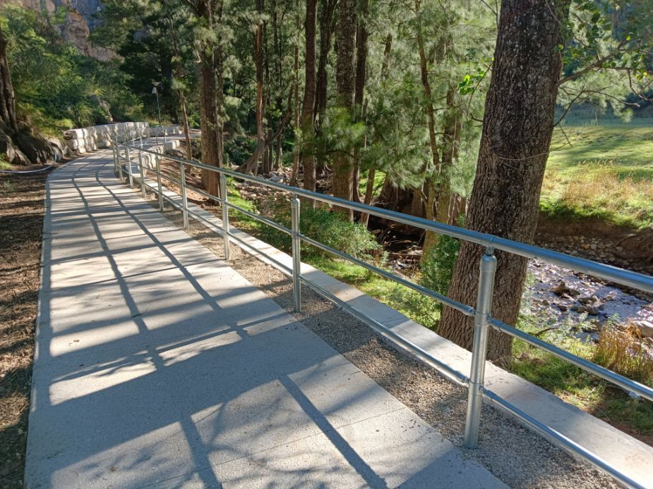 Fully Furnished Road with Steel Compound - Handrails in Shoalhaven, NSW