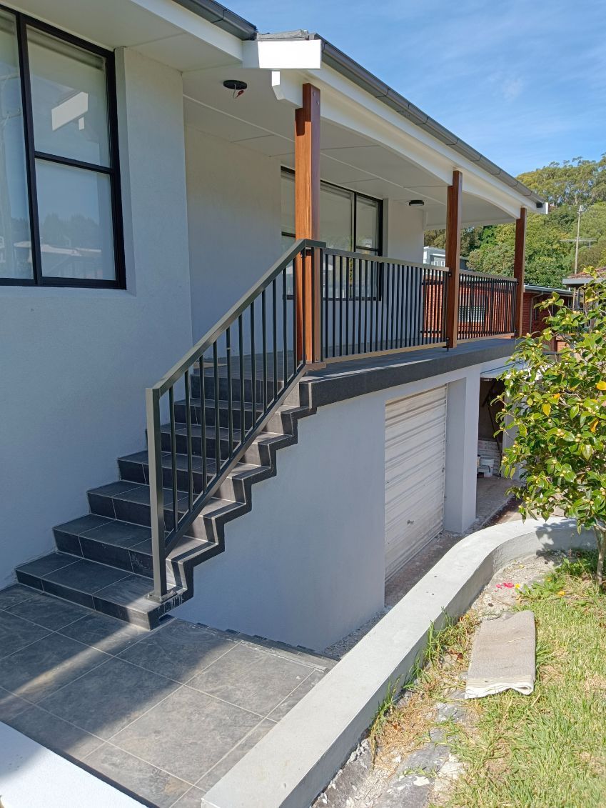 Side View Brand New Stairs - Handrails in Shoalhaven, NSW