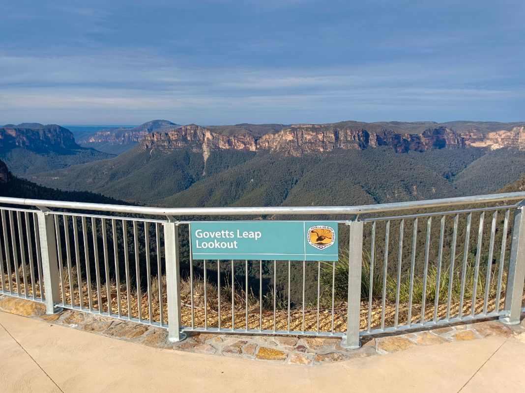 Railing Along the mountain cliff edge - Handrails in Shoalhaven, NSW