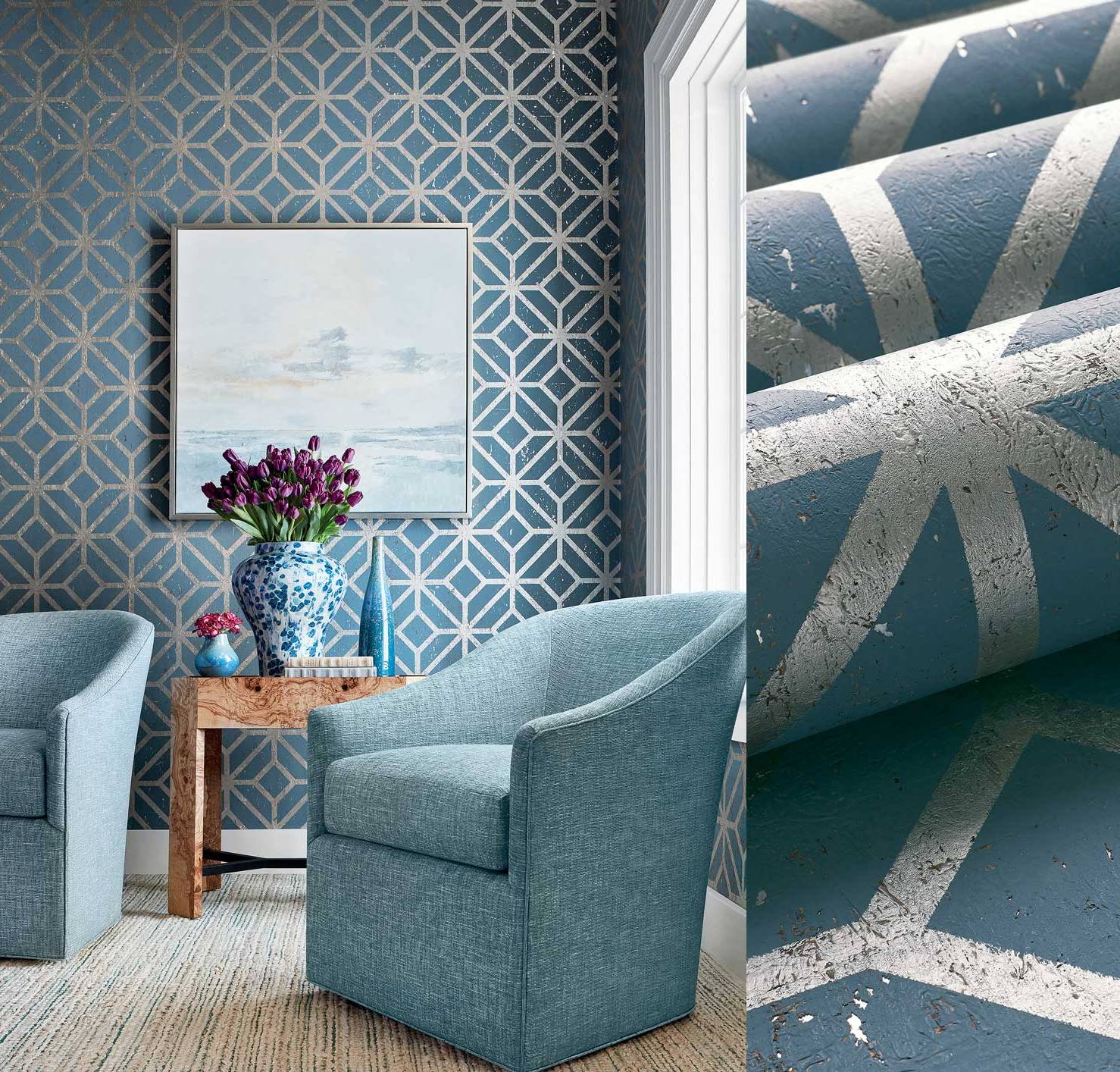 Wallpaper, Benjamin Moore, near Lexington, Kentucky (KY)