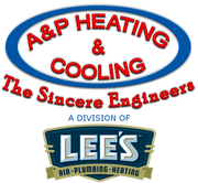 A&P Heating and Cooling a Division of Lee's Air, Plumbing, and Heating
