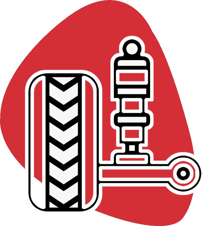 Tire and Suspension Icon | Woody's Automotive