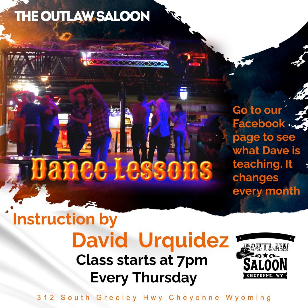 An advertisement for a free dance class with david urquidez