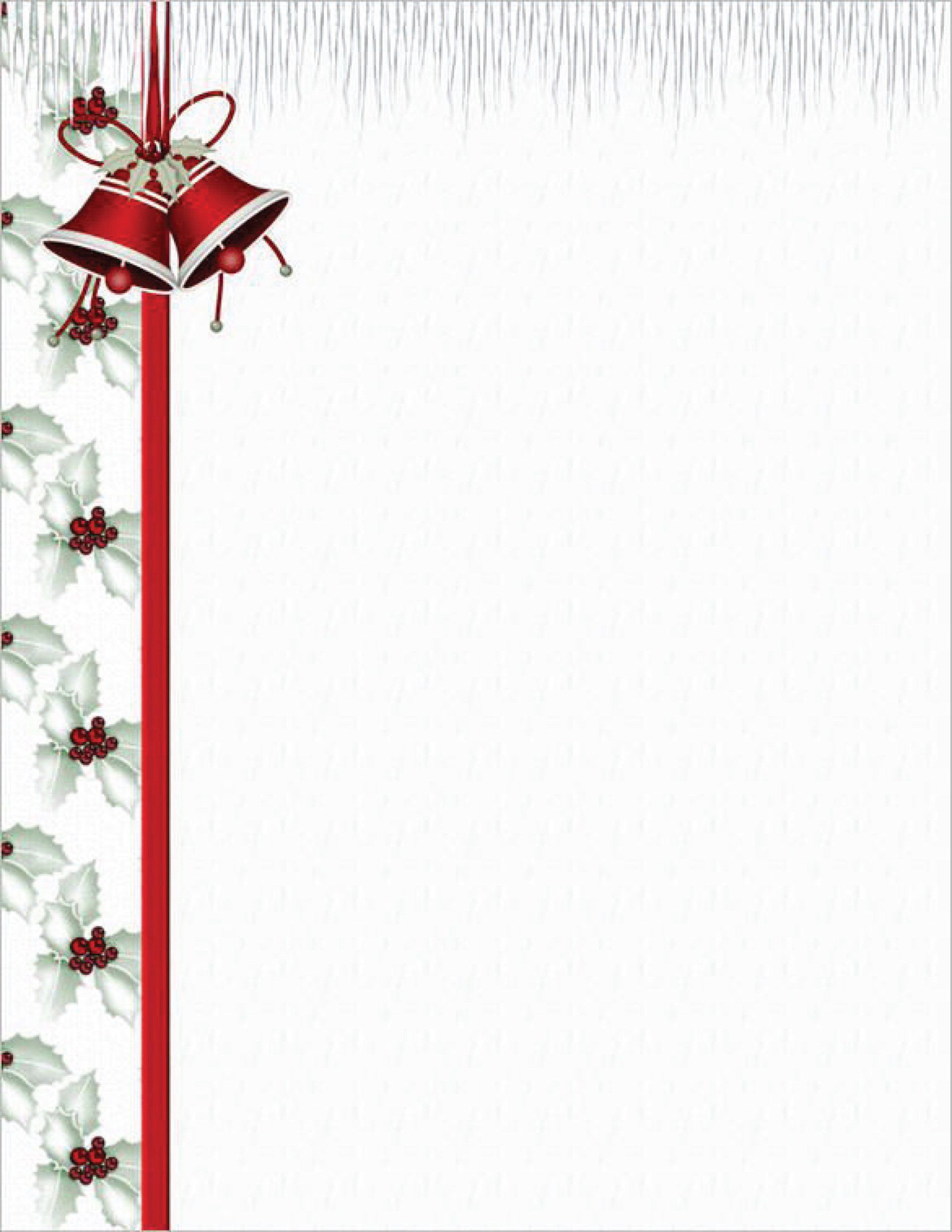Christmas Letter Headers 
