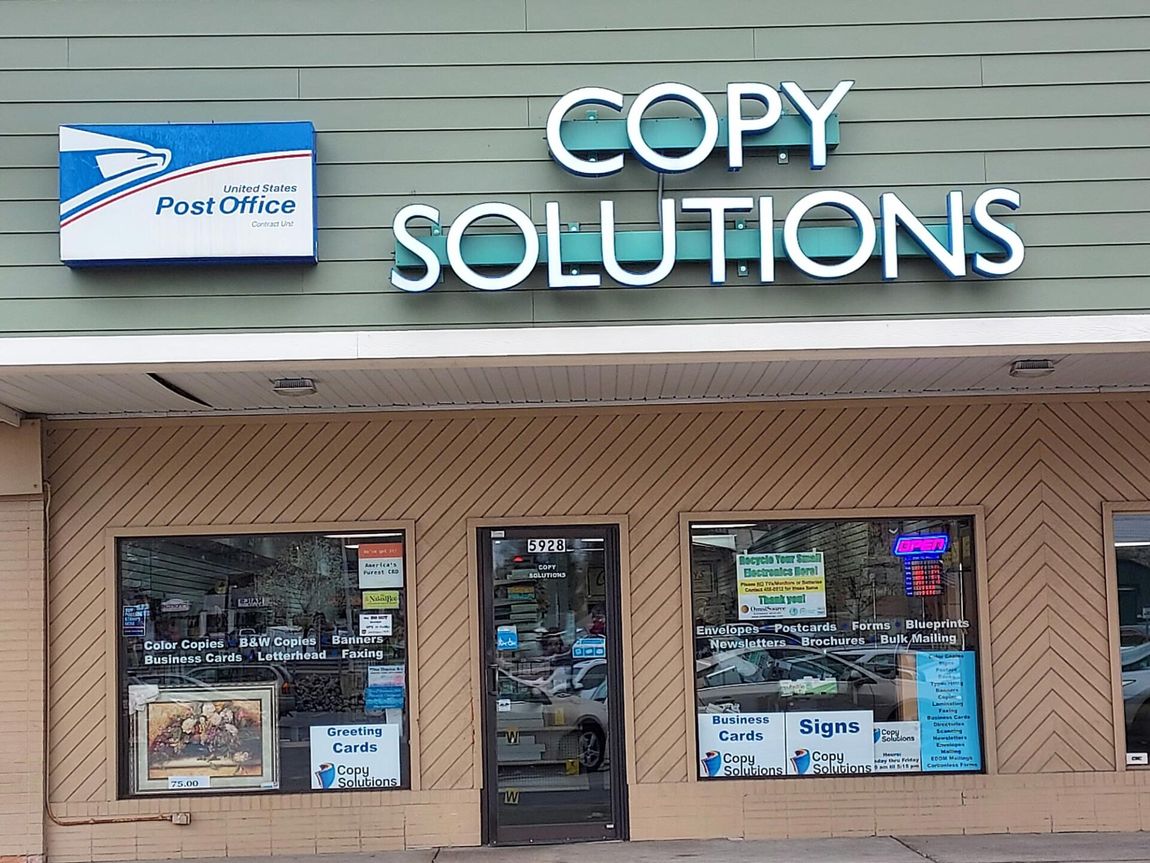 Copy Solutions Front Entrance — Fort Wayne, IN — Copy Solutions