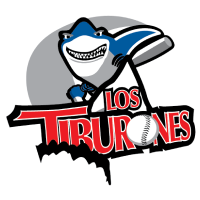 A logo for a baseball team called los tiburones