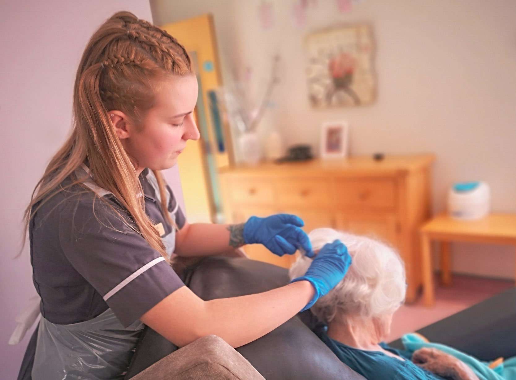 hairdressing services at Torr house