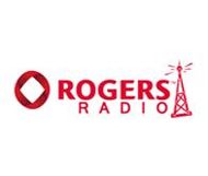 Rogers Radio logo in red with a radio tower icon
