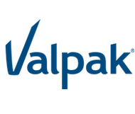 Valpak logo in blue text on a white background