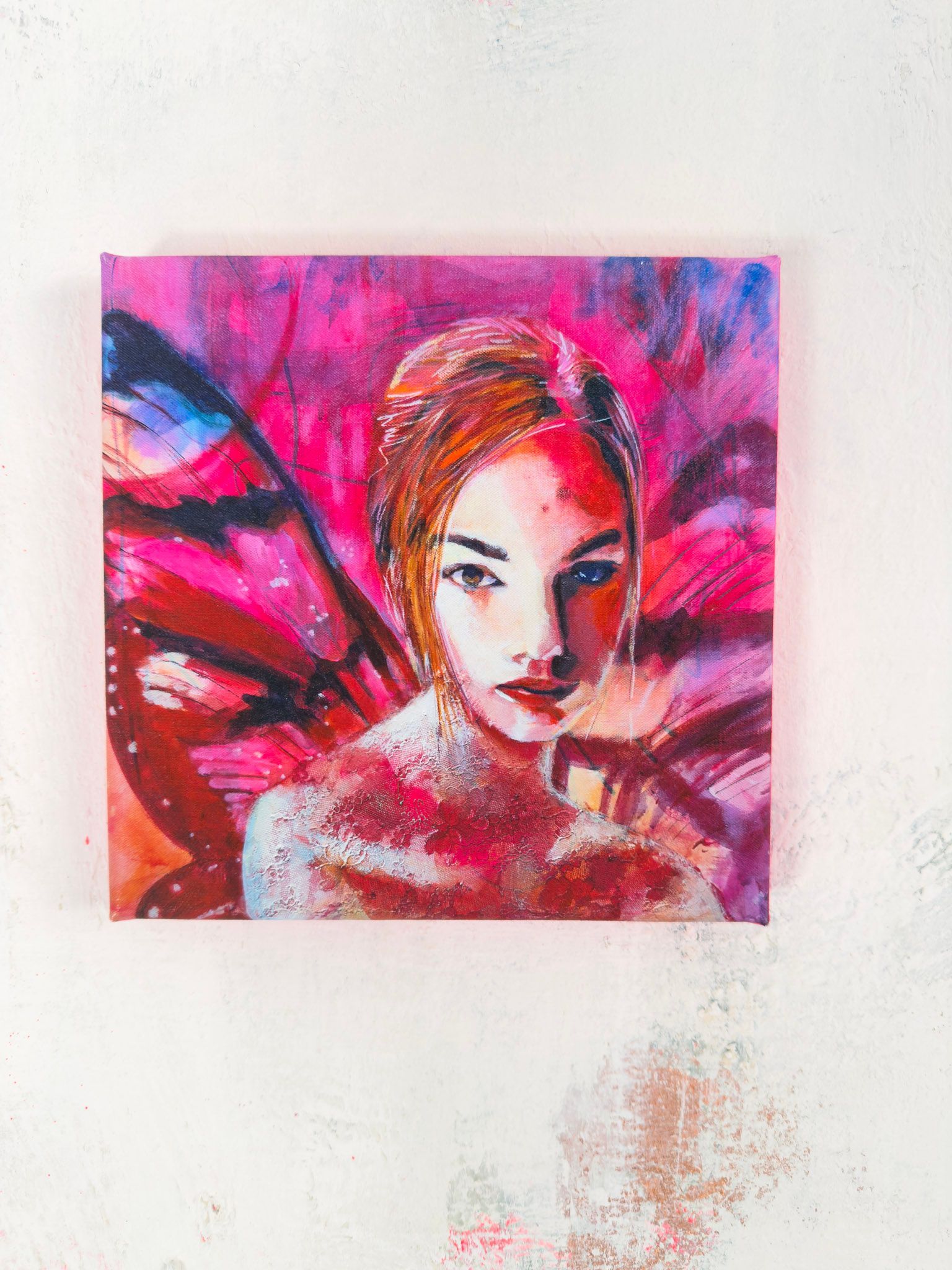 Mini Angel Print -Faith