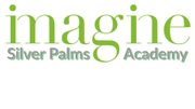 A logo for the imagine silver palms academy