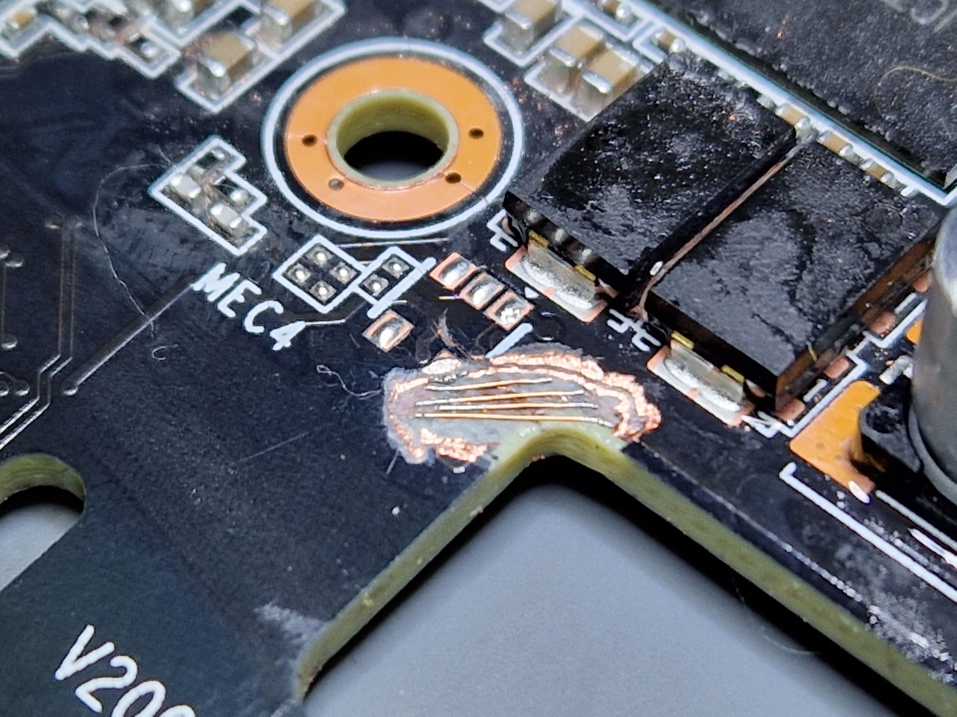 Gigabyte 3080 PCB reparatie