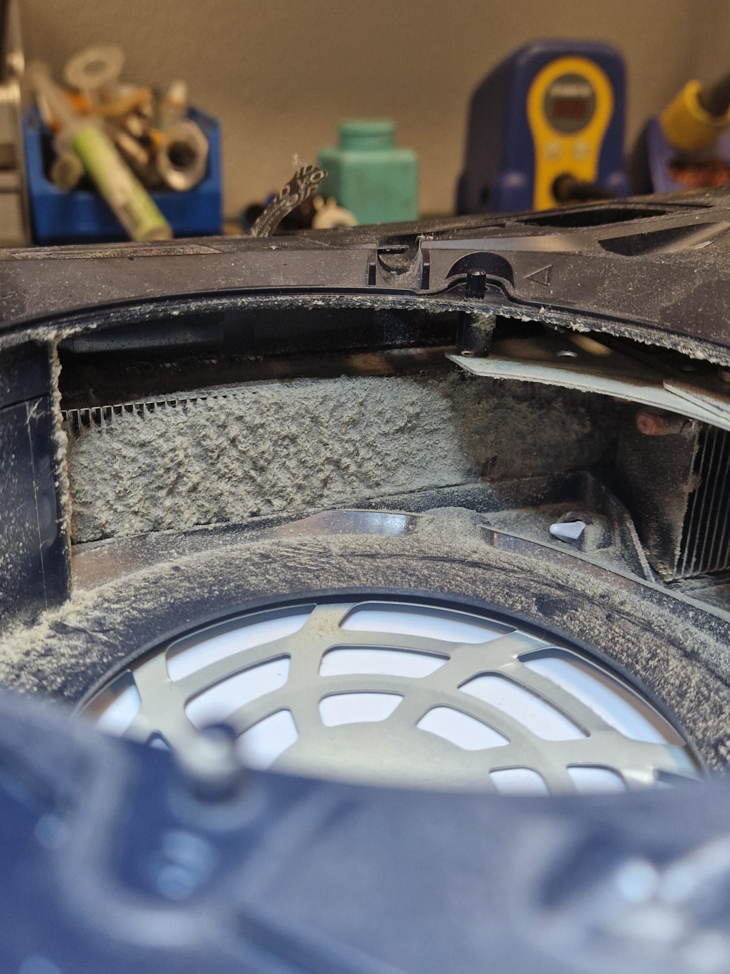 PS5 stof in koellichaam