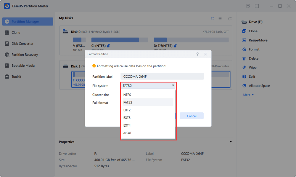 EaseUS Partition Master