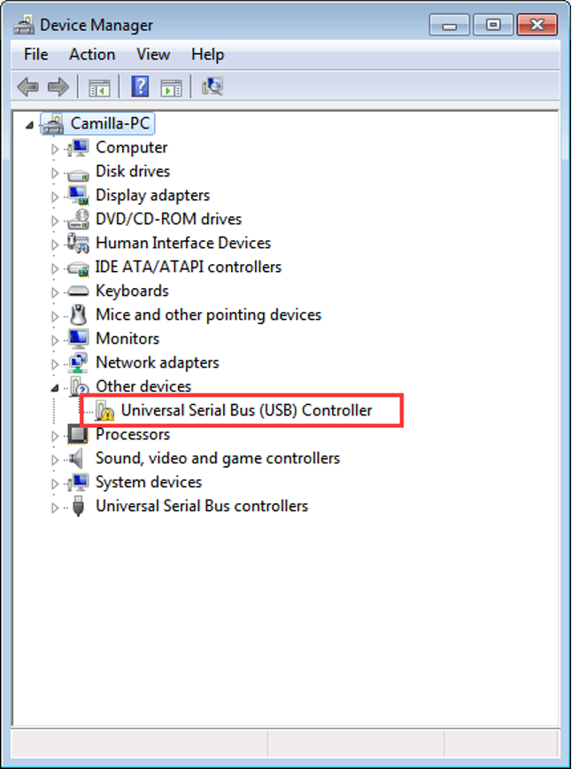 Universele seriële buscontrollers
