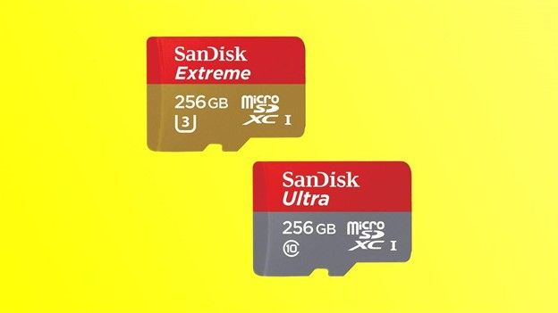 Verschillen tussen SanDisk SD-kaarten