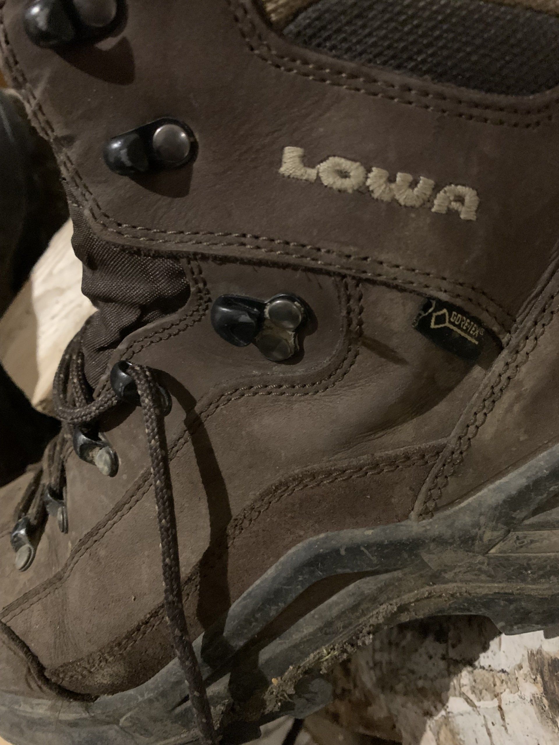 Lowa alpine boots for authors