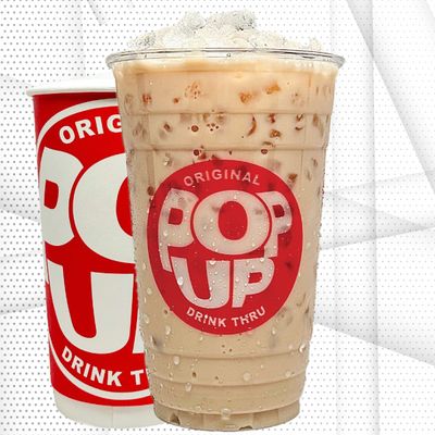 PopUp Drink Thru Menu- Energy, Soda, Coffee, Tea and More