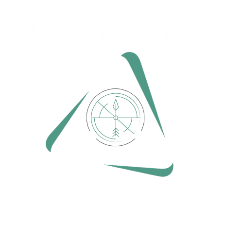 Green compass within a triangle shape, symbolizing direction and guidance.