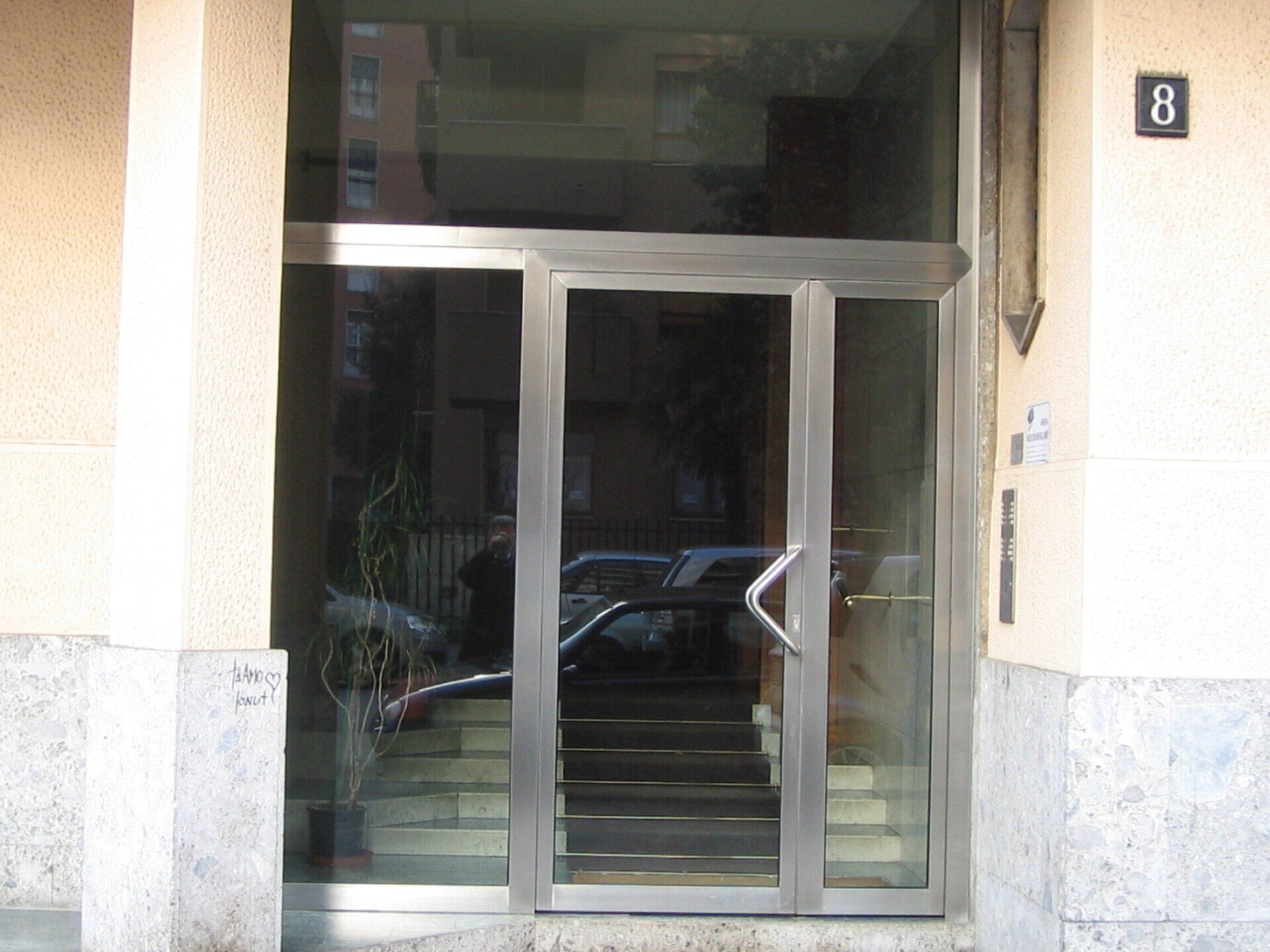 portone Via Rabaioli struttura