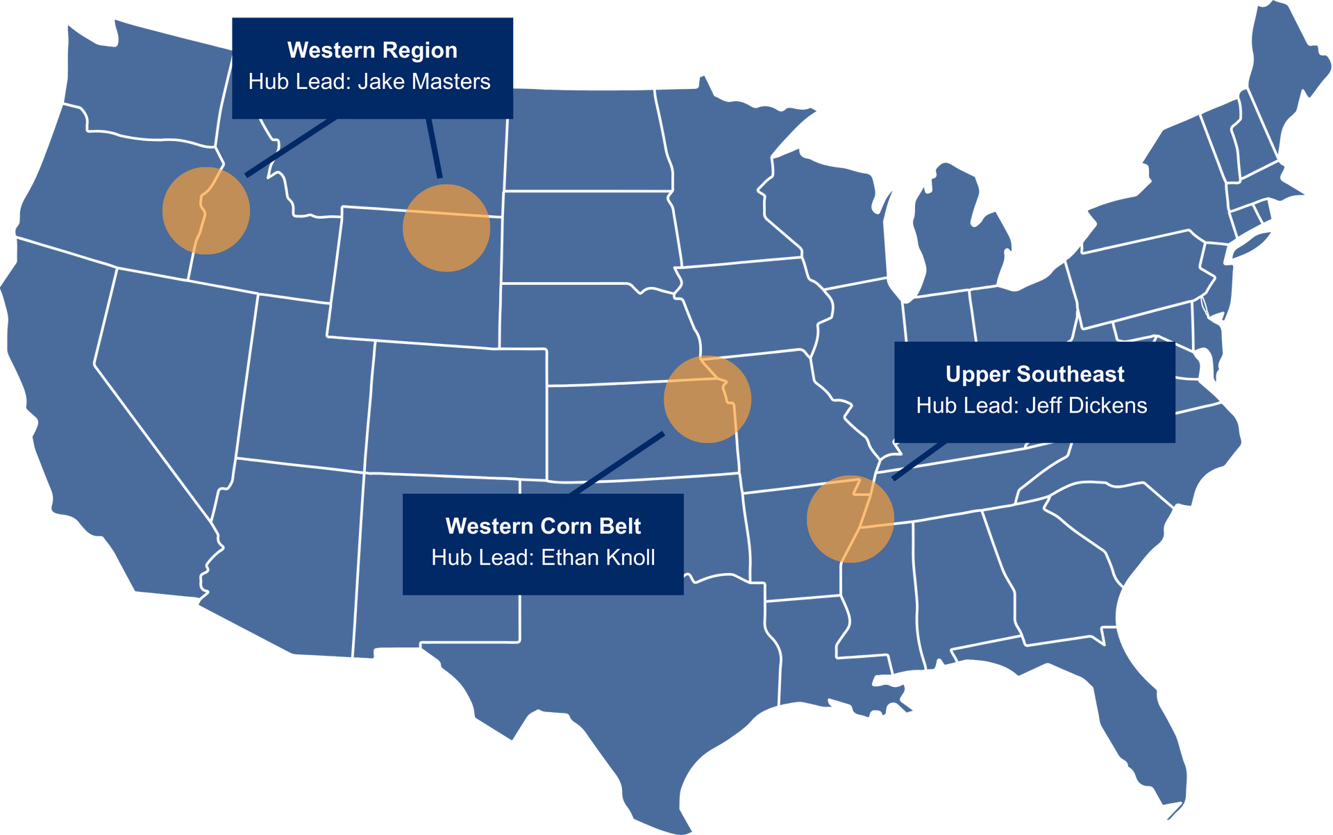 Map showing coverage area