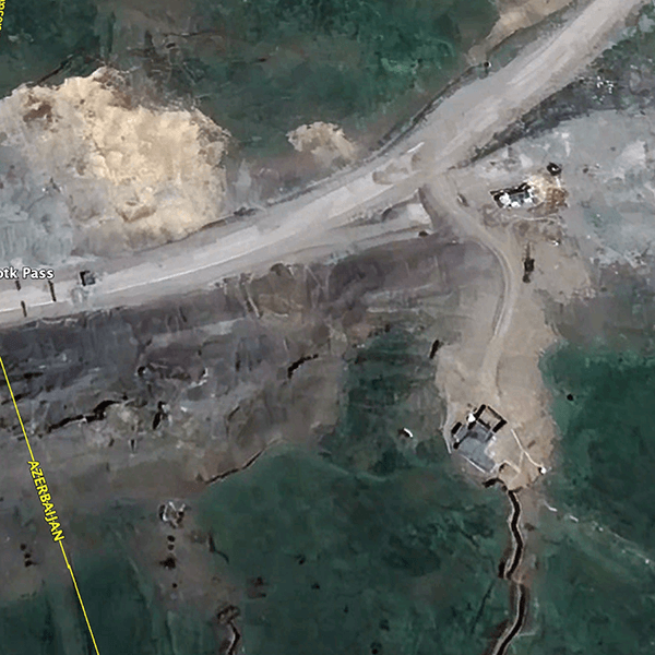 an aerial view of zod / sotk pass in november 2023