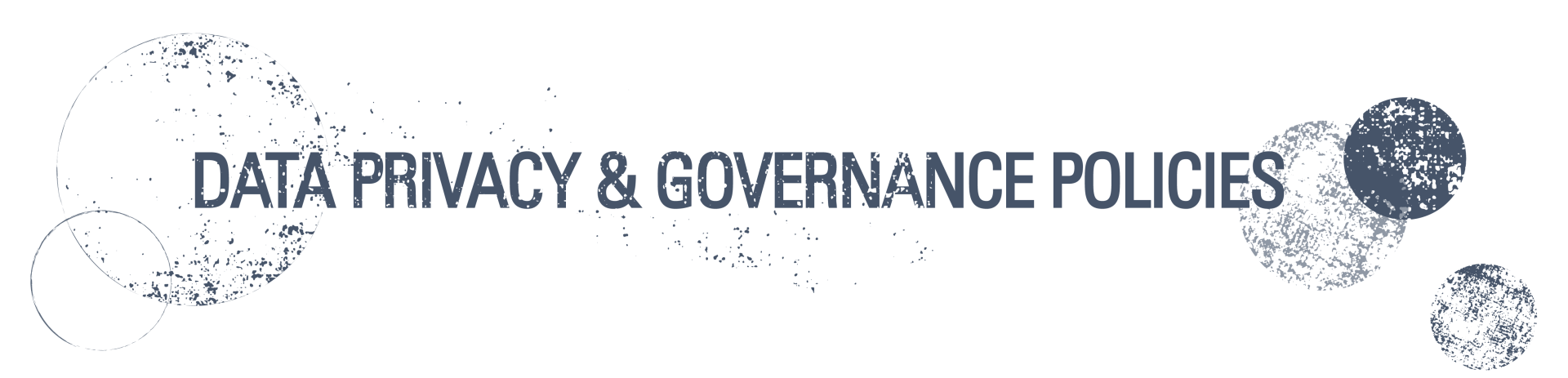 Data privacy & governance policies
