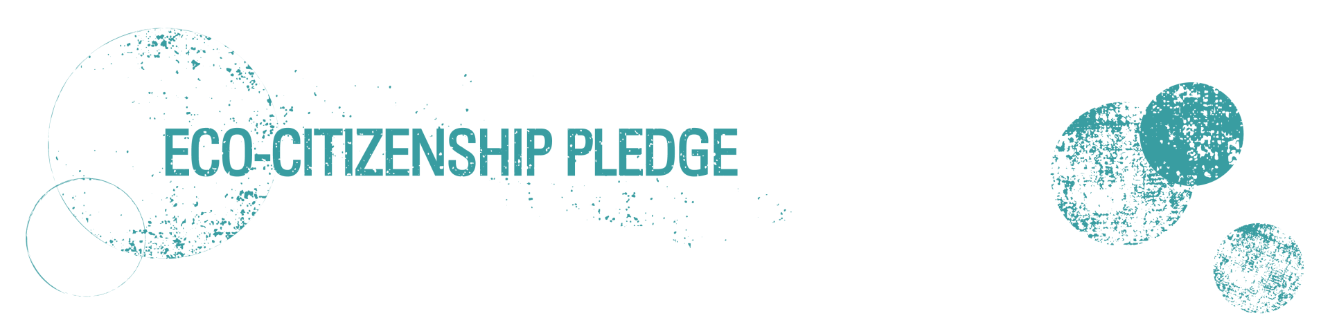 Eco-citizenship pledge