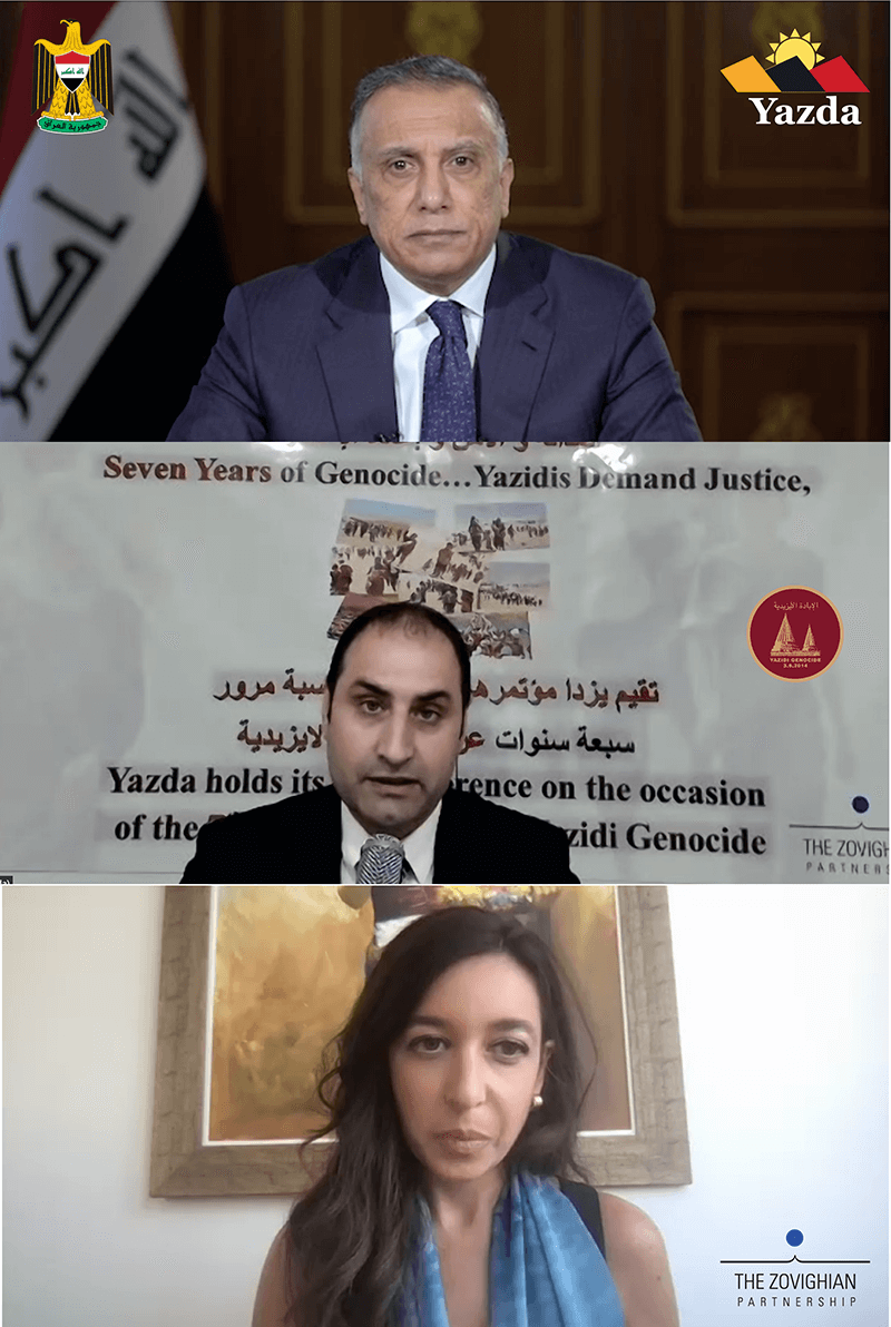 Commemoration of the Yazidi genocide discussing potential paths for the rebuilding of Sinjar