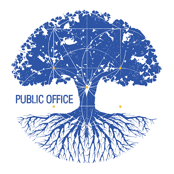 An illustration of the tree of life with Public Office written in the middle
