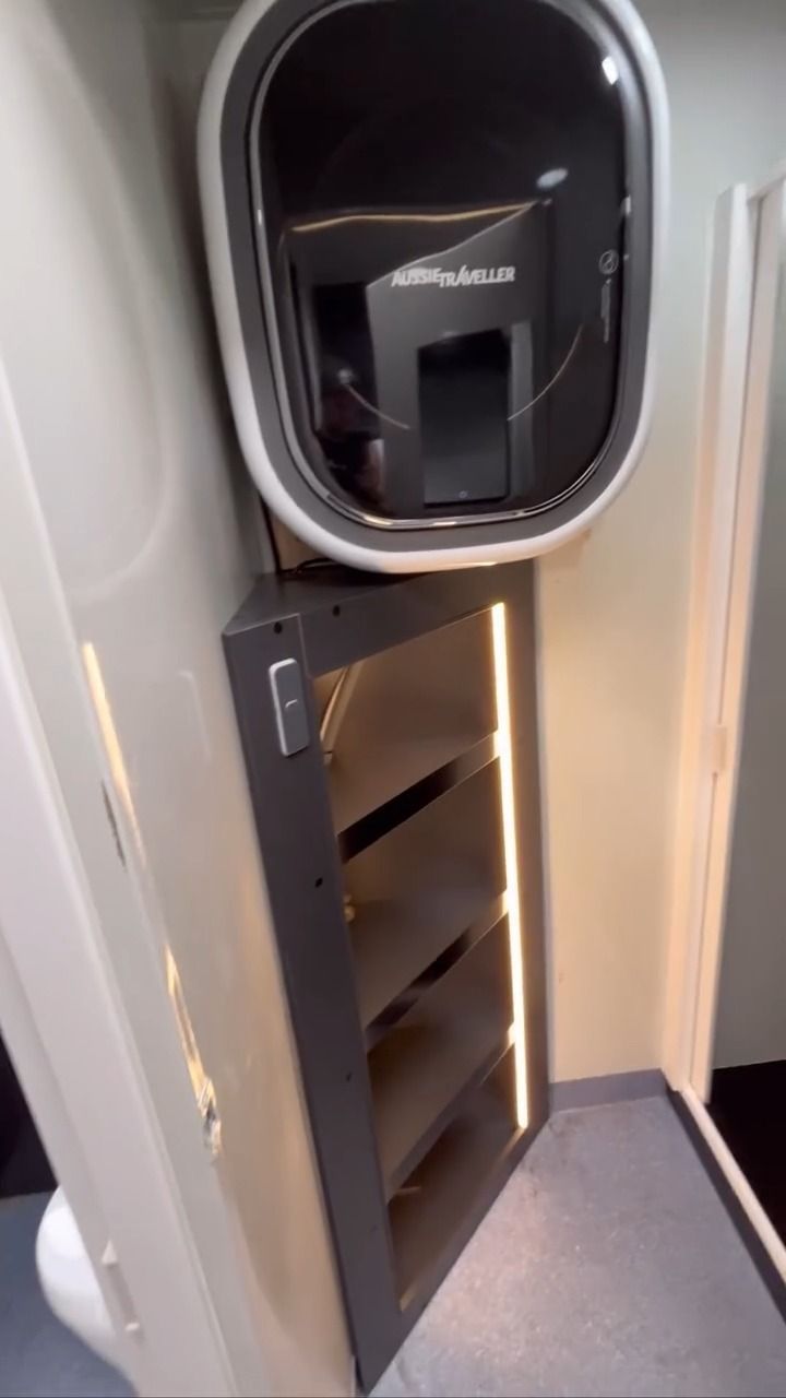 A Kitchen With A Stainless Steel Sink And A Faucet — Live Unbound Campers In Upper Coomera, QLD