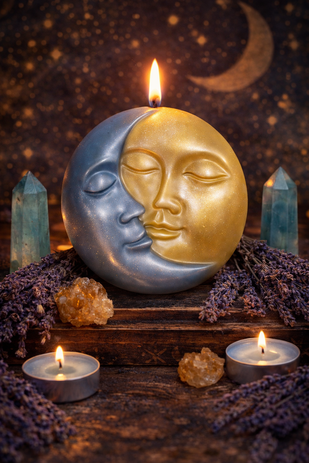 Celestial Balance Candle